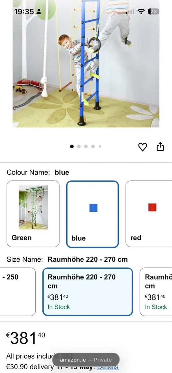 NiroSport Children’s Indoor Climbing Frame - Image 4