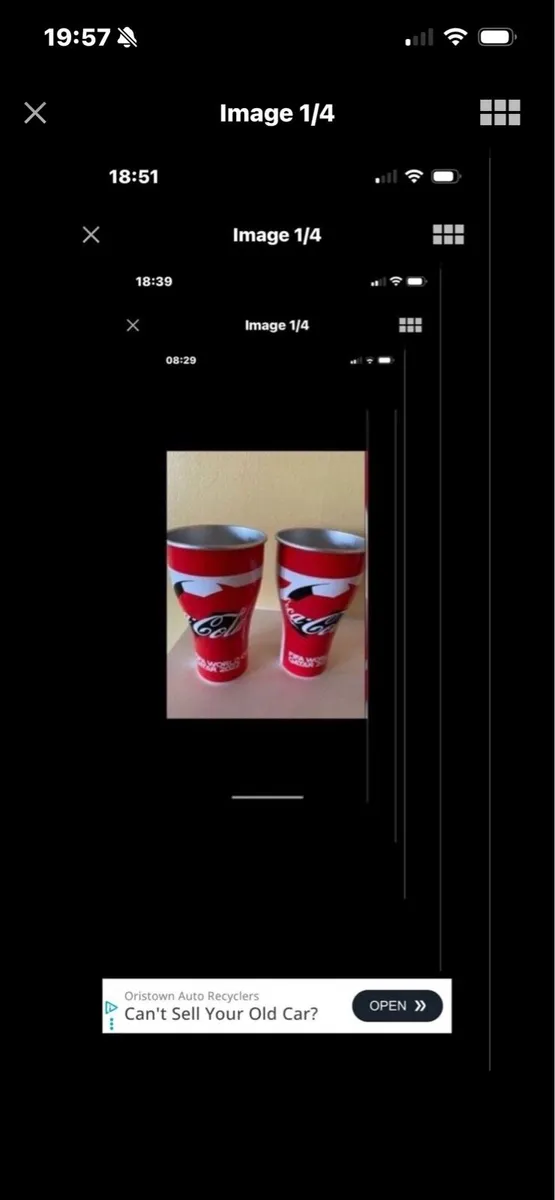 World Cup 2022 Coca Cola Cups - Image 1