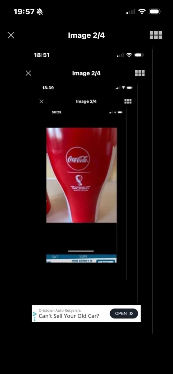 World Cup 2022 Coca Cola Cups - Image 2