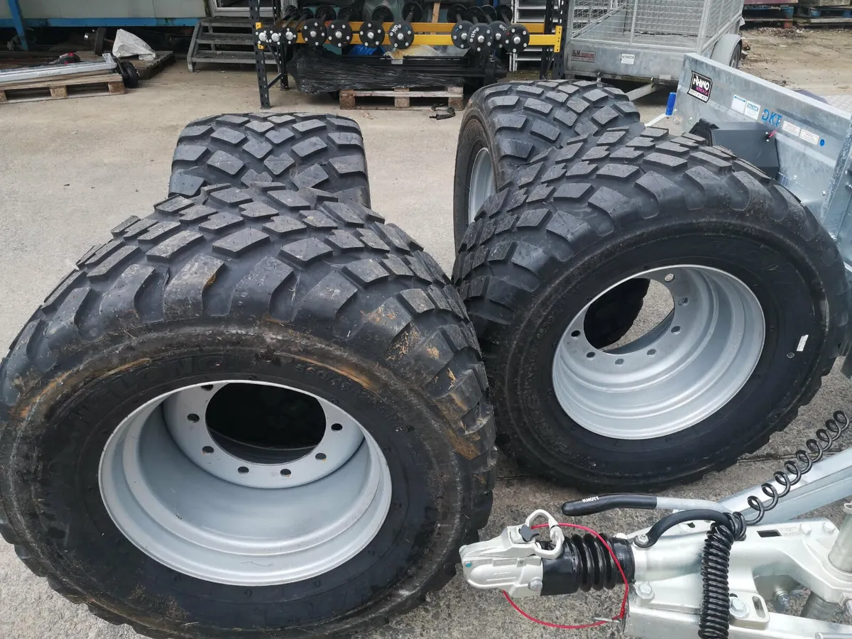 560 45 22.5 Agri trailer wheels - Image 4