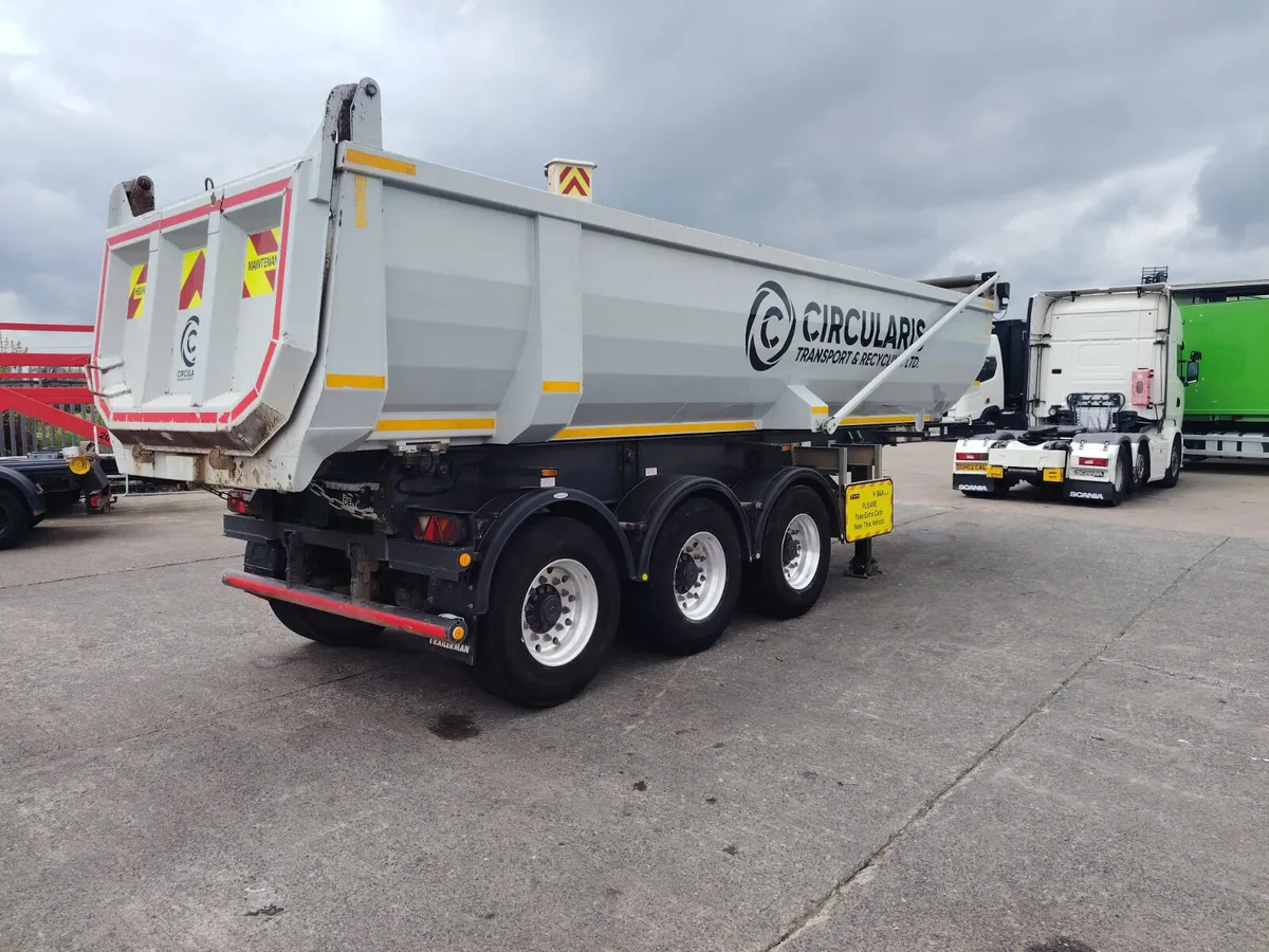 2018 Dennison steel aggregate tipping trailer - Image 2