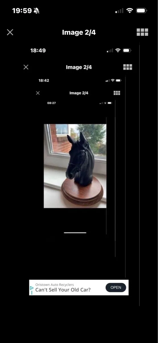 Vintage Horse Head Misplay - Image 2
