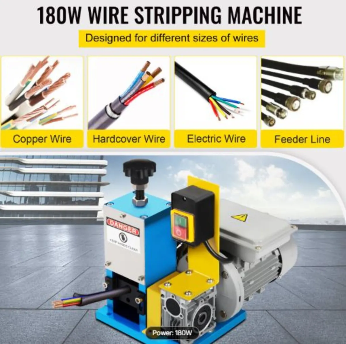 Electric Wire Stripping Machine Φ1.5mm~Φ25mm - Image 2