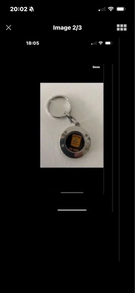 Rare Cutty Sark Key Ring/ Trolly Coin - Image 2