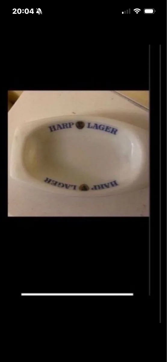 Vintage Harp lager Dish/ Tip Tray/ Ashtray - Image 1