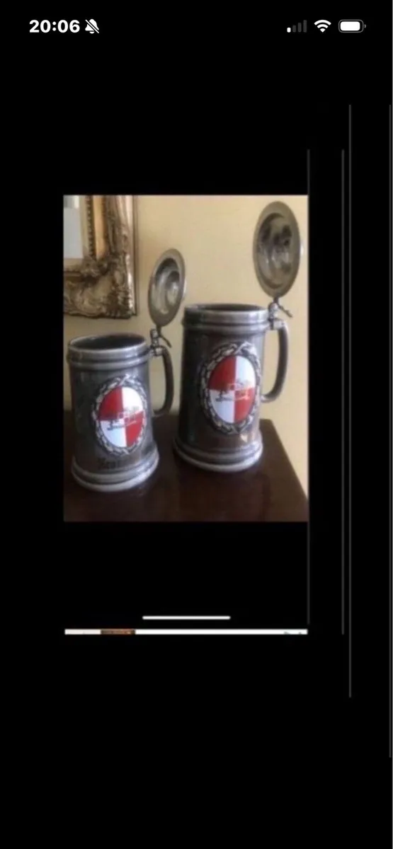 Vintage Kronenbourg Stein Set - Image 1