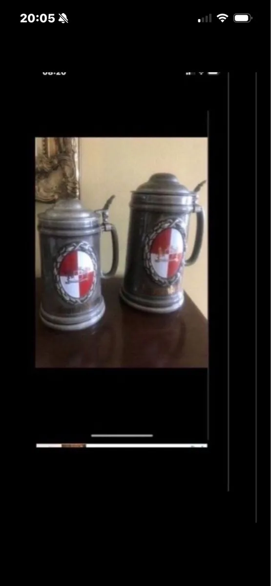 Vintage Kronenbourg Stein Set - Image 2