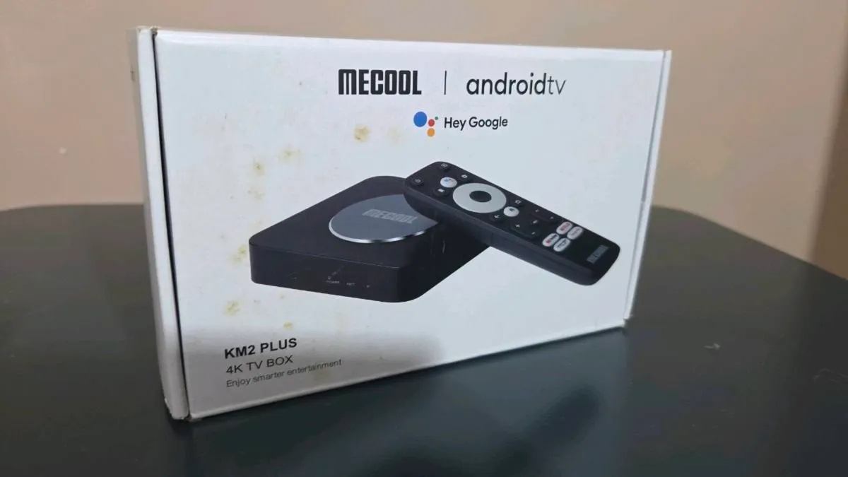 MECOOL KM2 Plus Android TV Box – 4K Streaming – Go - Image 1