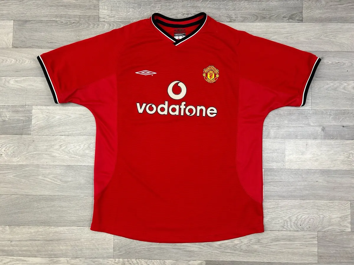 Vintage 2000 Umbro Manchester United Home Jersey L - Image 1