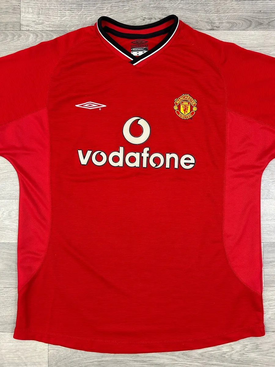 Vintage 2000 Umbro Manchester United Home Jersey L - Image 2