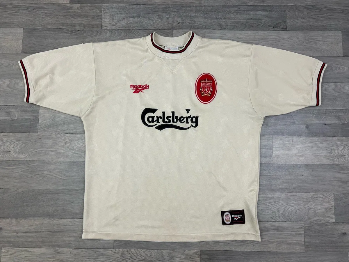 Vintage 1996/1997 Reebok Liverpool Away Jersey XXL - Image 1