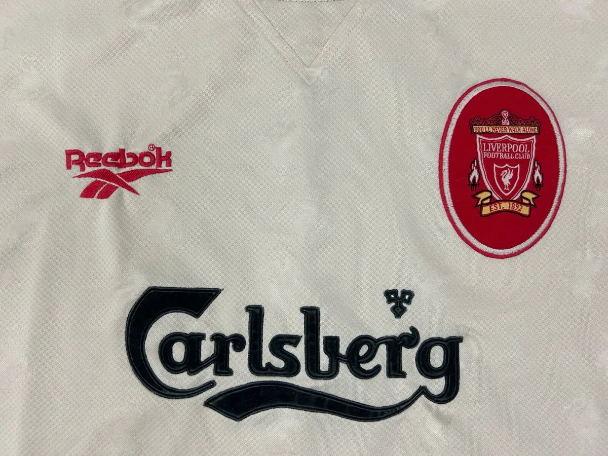 Vintage 1996/1997 Reebok Liverpool Away Jersey XXL - Image 2