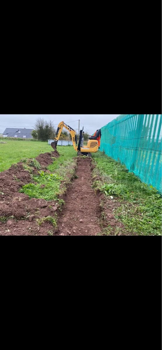 MINI DIGGER HIRE CORK CITY GROUNDWORK SERVICES - Image 3