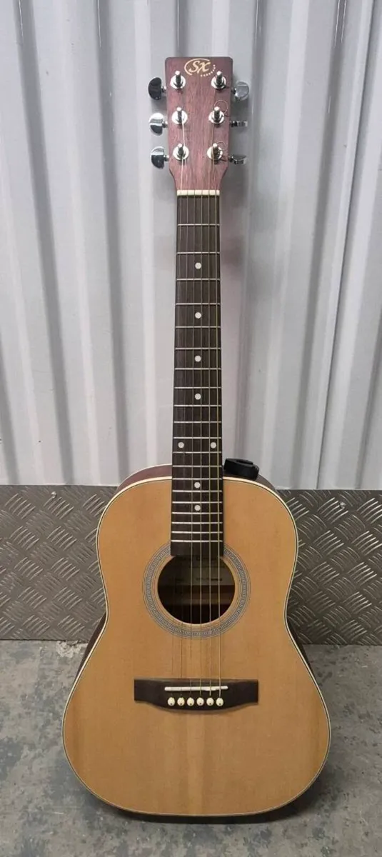 SX SD202 1/2 Size Acoustic Guitar - Image 2