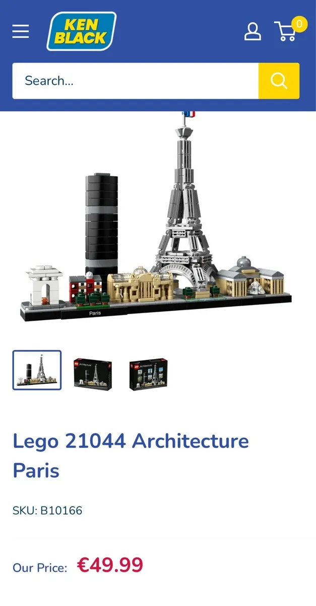 Lego Architecture Paris 21064 - Image 3