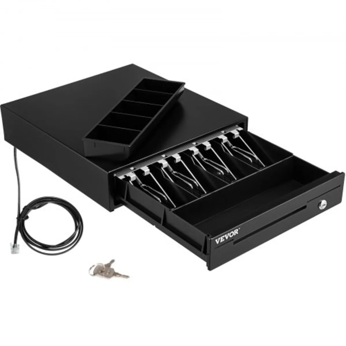 Cash Register Drawer, 33 cm 12 V, for POS System w - Image 1