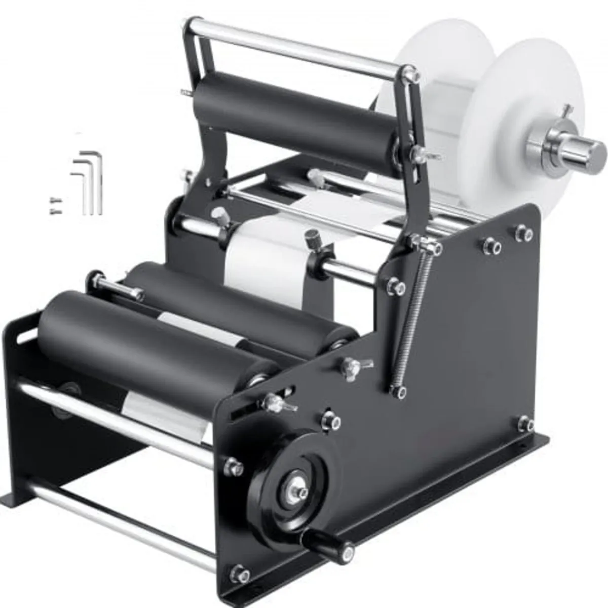 Manual Round Labeling Machine, 15-20pcs/min, Bottl - Image 1
