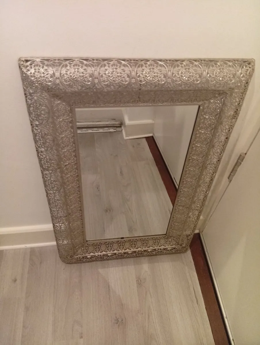Maroccan Filigree Wall mirror - Image 1
