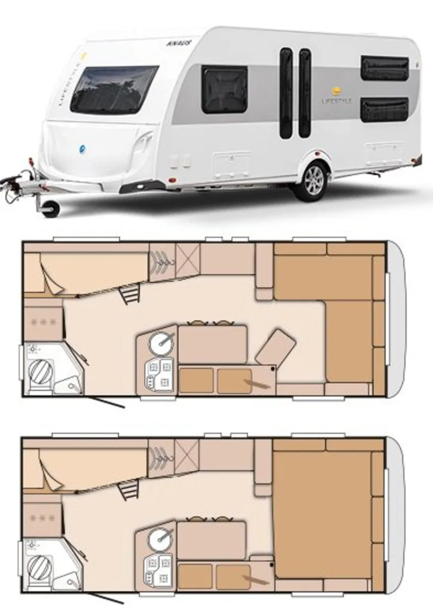 Knaus Caravan Lifestyle 550 in superb condition - Image 4
