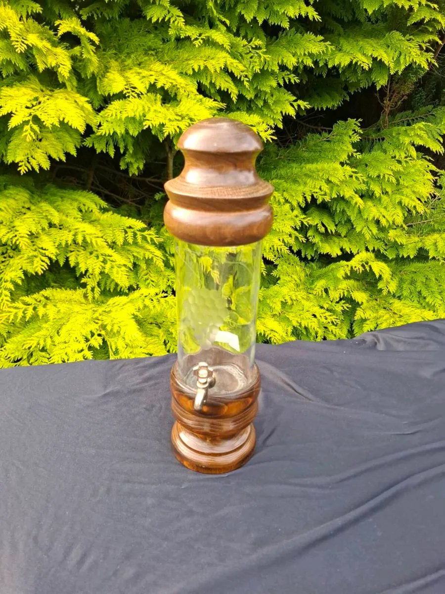 Glass carafe drink fountain postage possible - Image 1