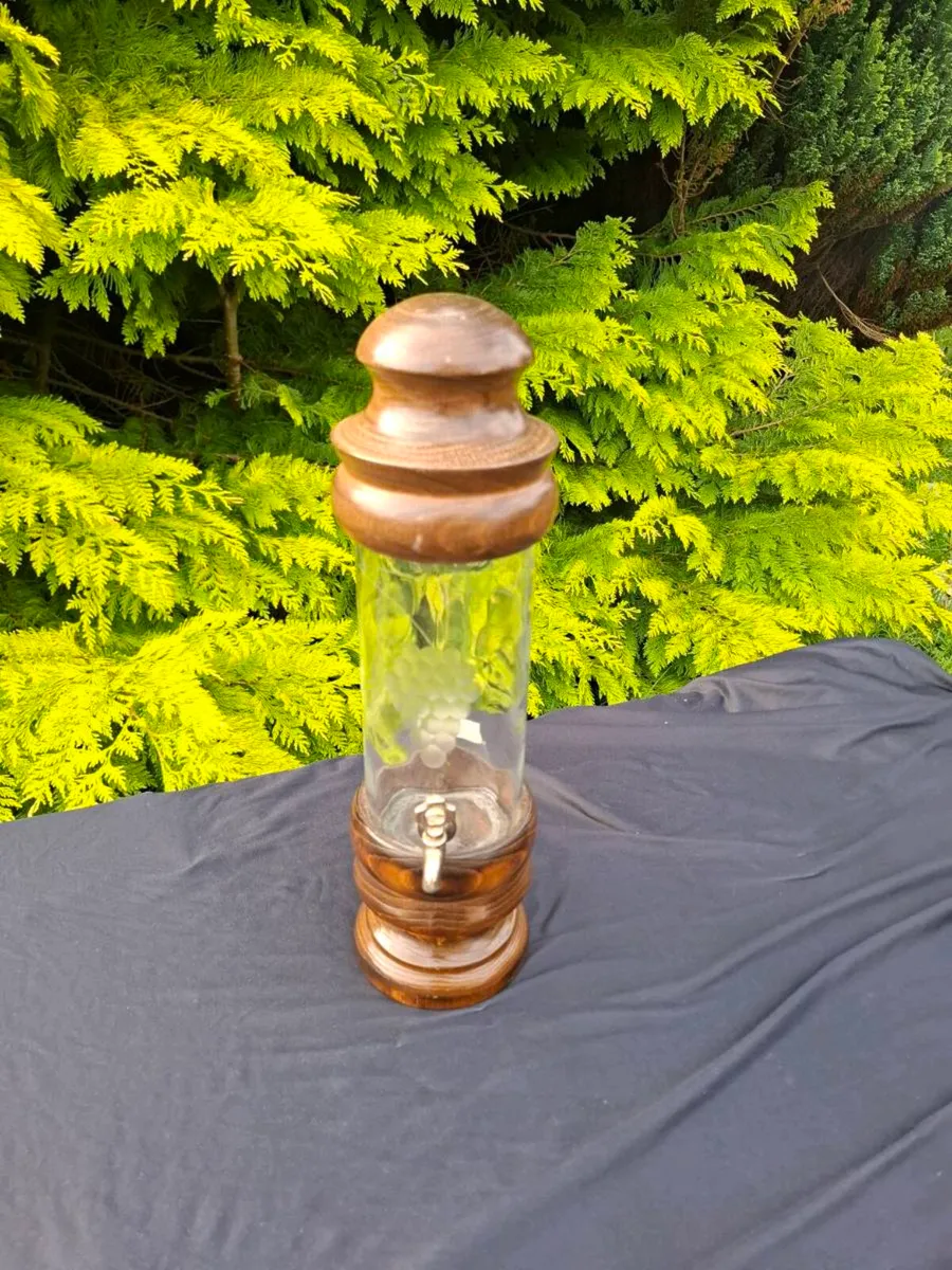Glass carafe drink fountain postage possible - Image 2