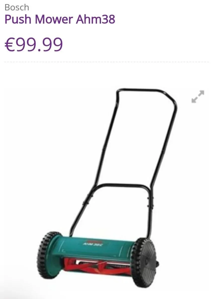 New Push lawnmower Bosch AMG 38G - Image 2