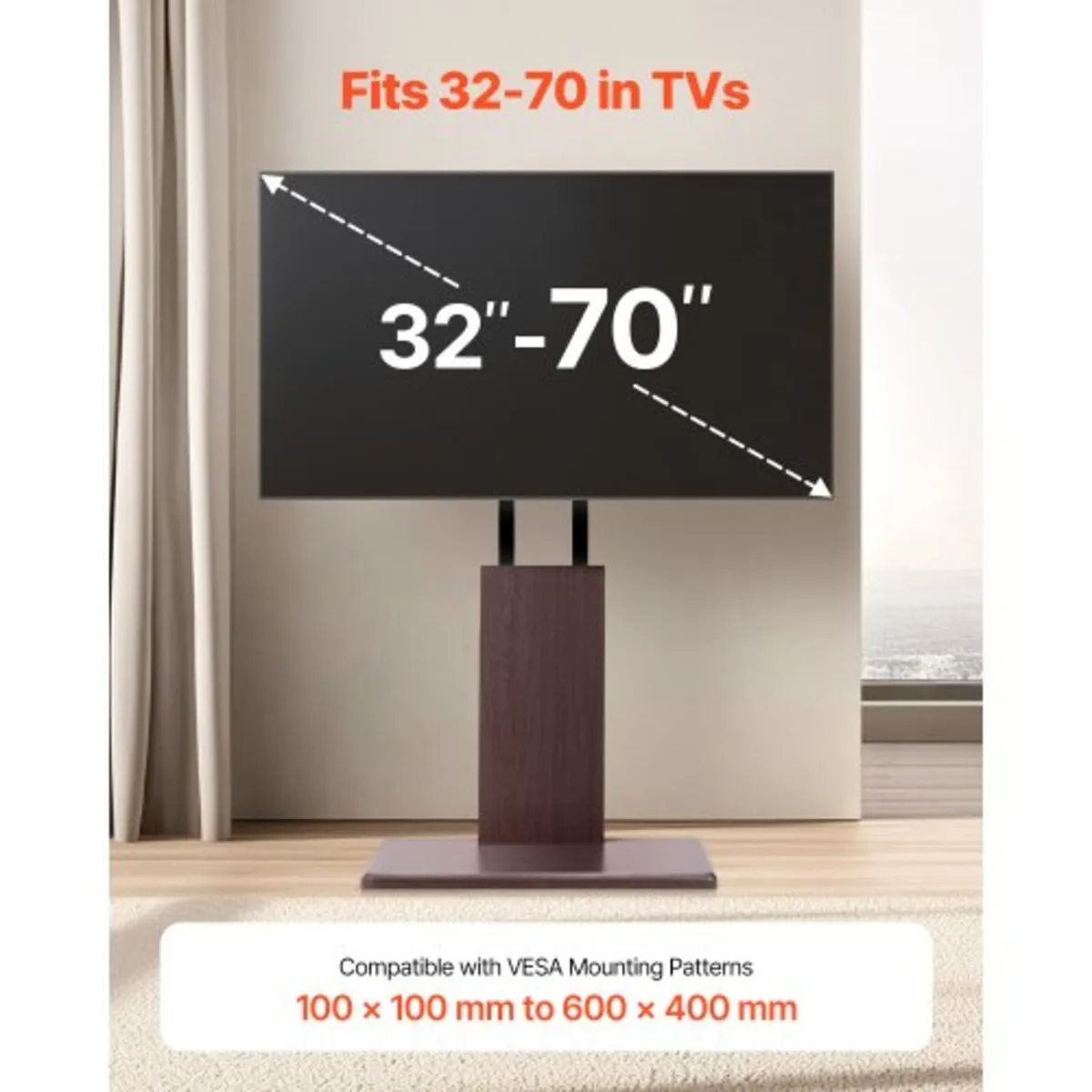 Universal TV Stand, Table Top TV Stand for 32-70 i - Image 2