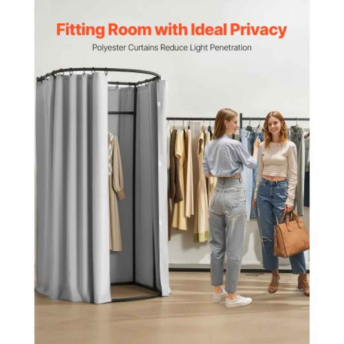 Fitting Room, Dressing Room with Thick Polyester C - Image 4