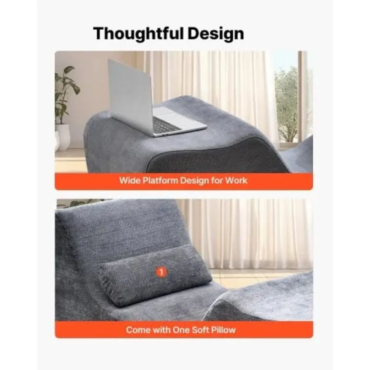 Yoga Chair Chaise, Ergonomic Chaise Lounge Chair f - Image 4