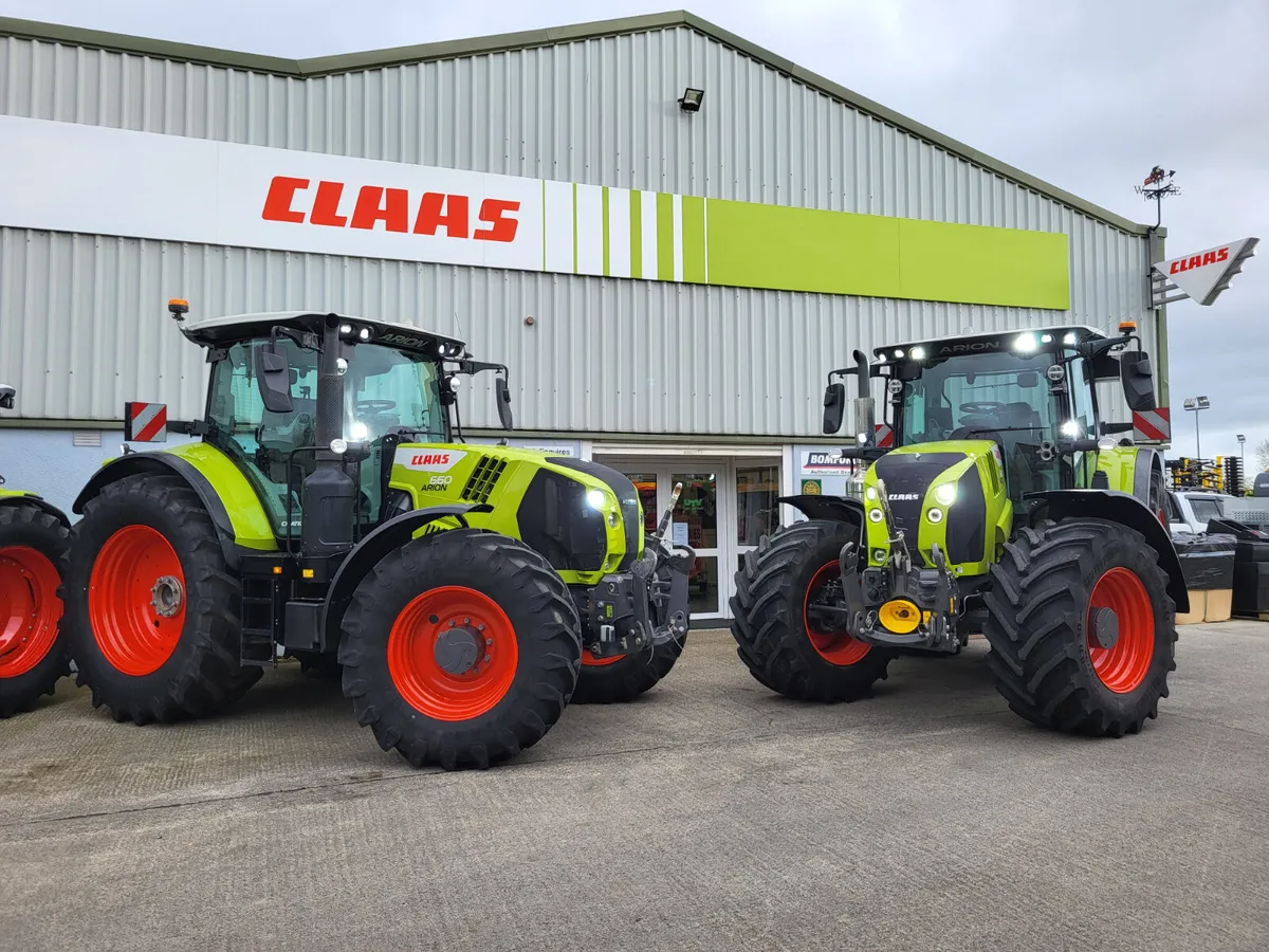 Claas Arion 660 C-matic 2 EX-DEMO IN STOCK - Image 1