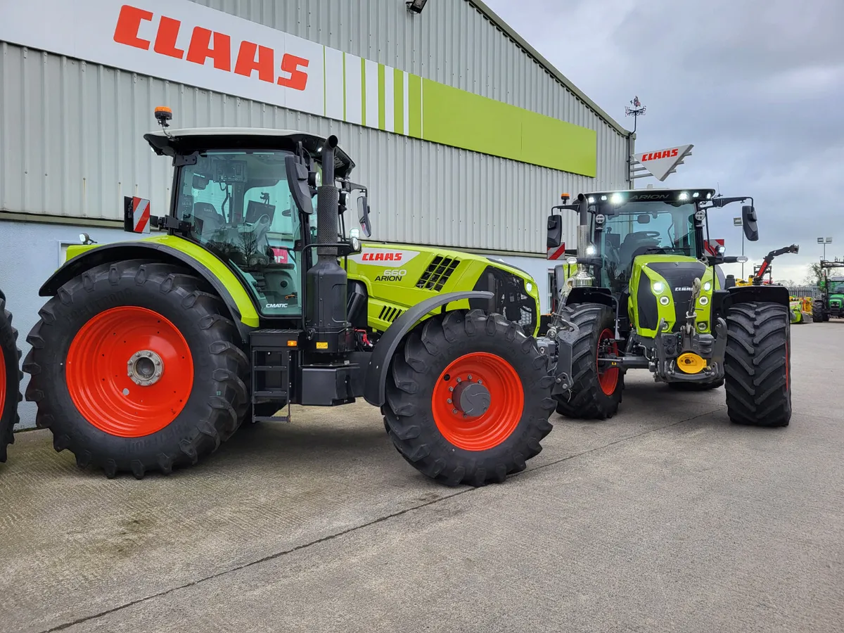 Claas Arion 660 C-matic 2 EX-DEMO IN STOCK - Image 2