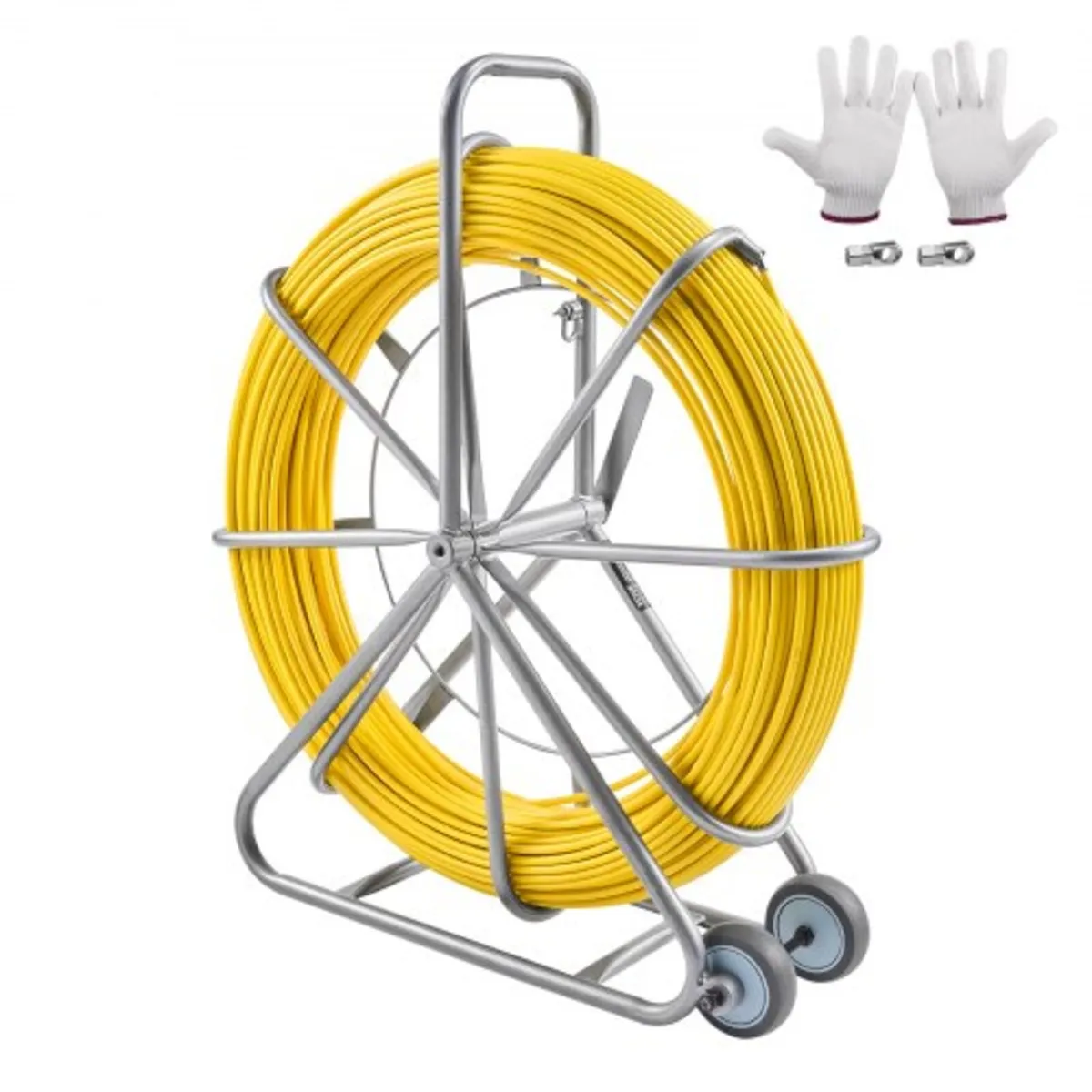 Fish Tape Puller Fiberglass 200mx7,9mm (656 ft 5/1 - Image 1