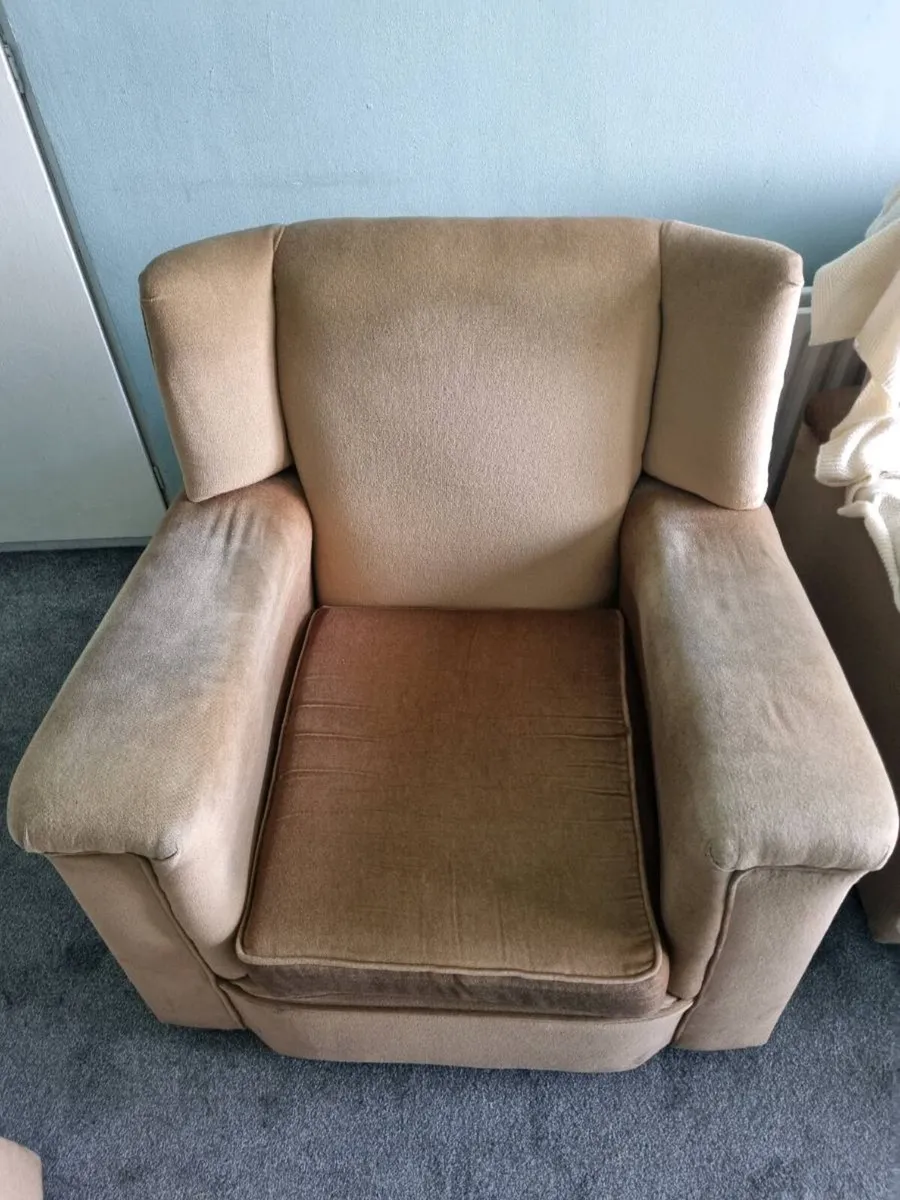 Couch and Armchair Free to Take - Image 2