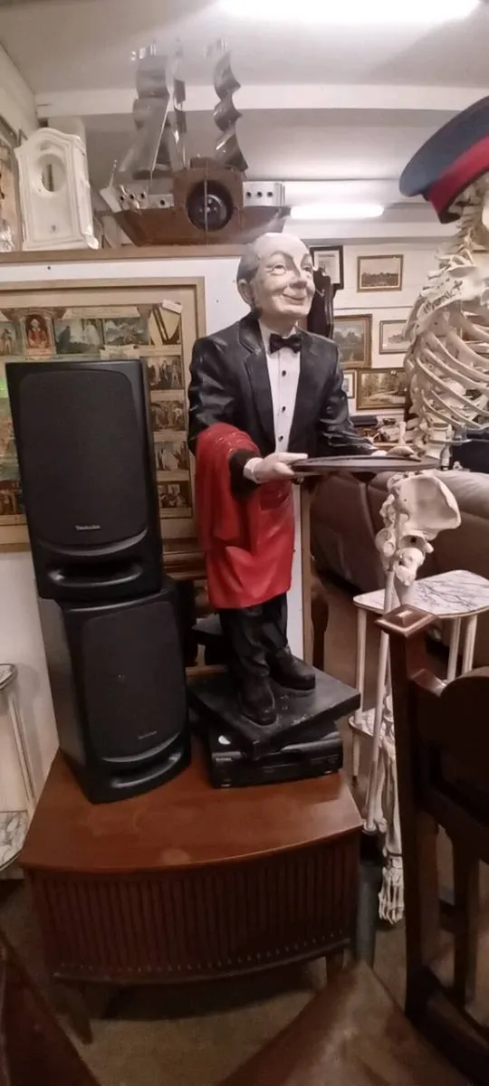 3ft Advertising Waiter Statue