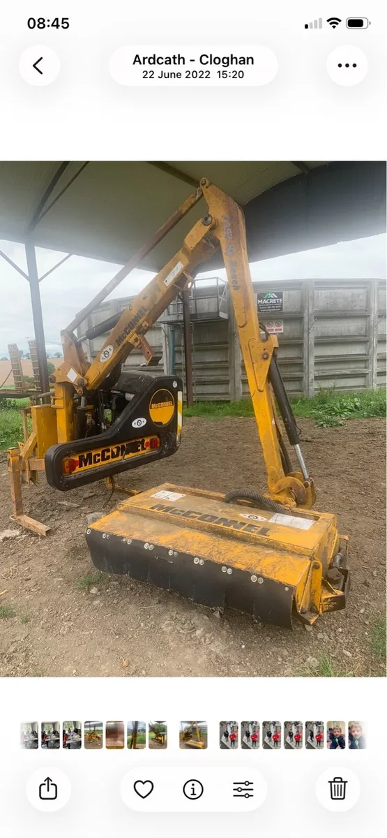 Mcconnel PA52 Hy Reach. No Vat. - Image 2