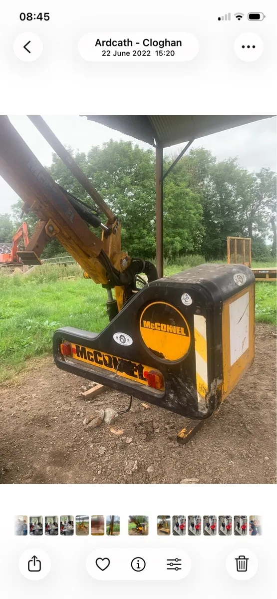 Mcconnel PA52 Hy Reach. No Vat. - Image 4