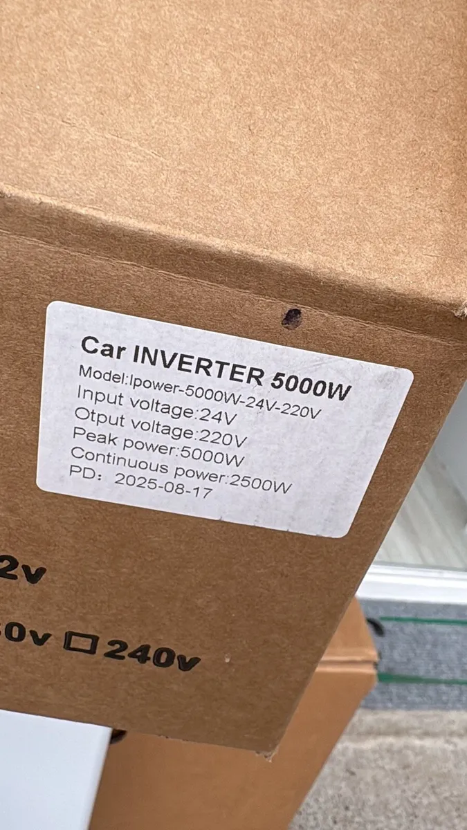 5000W Power DC 12V or 24V to AC 220V - Image 4