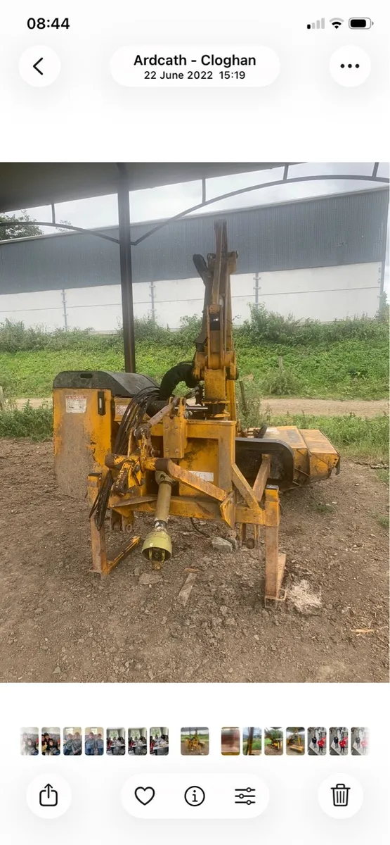 Mcconnel PA52 Hy Reach. No Vat. - Image 1