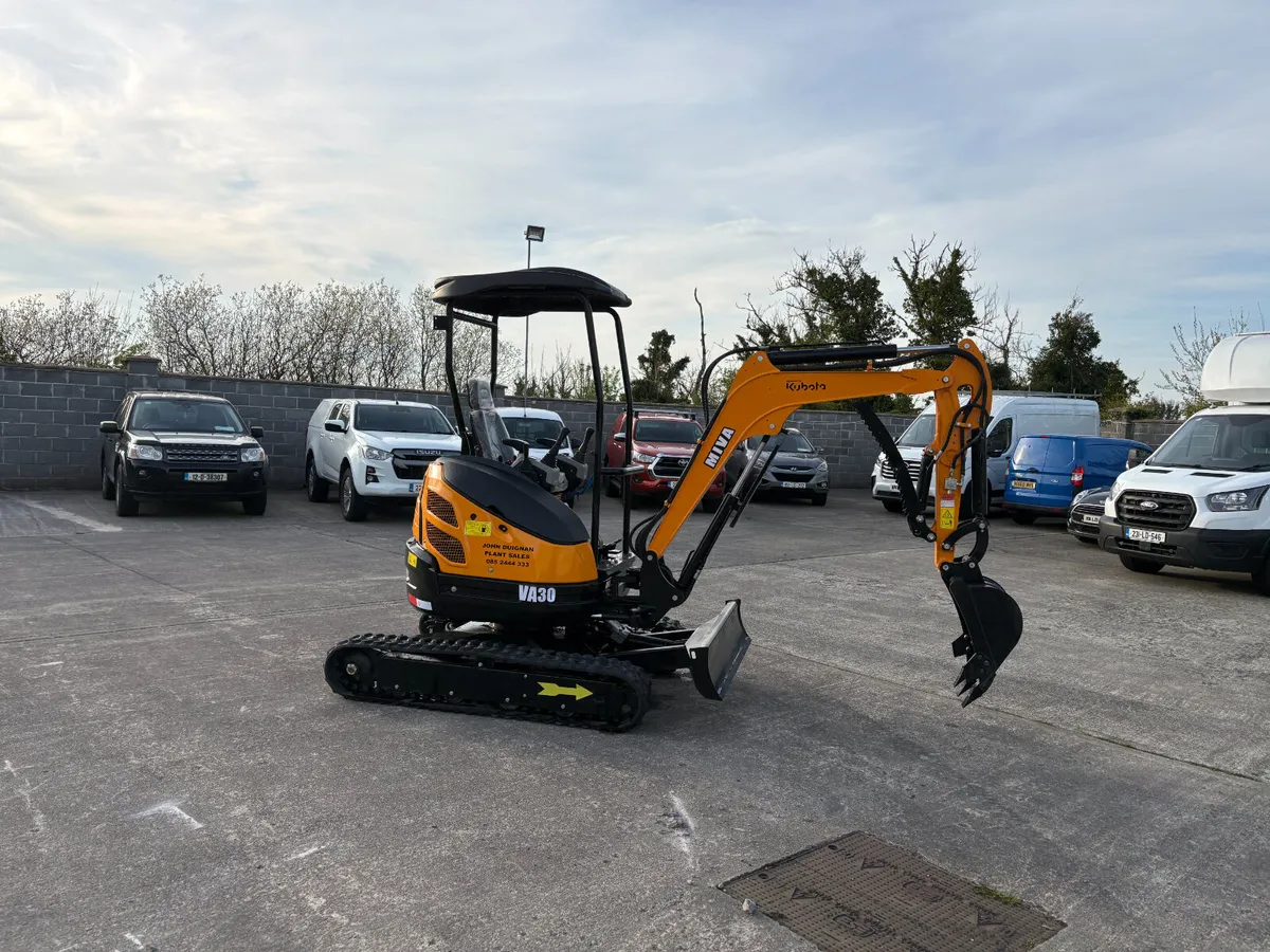 Kubota Powered MIVA VA30... 2.2 Ton Excavator... - Image 1