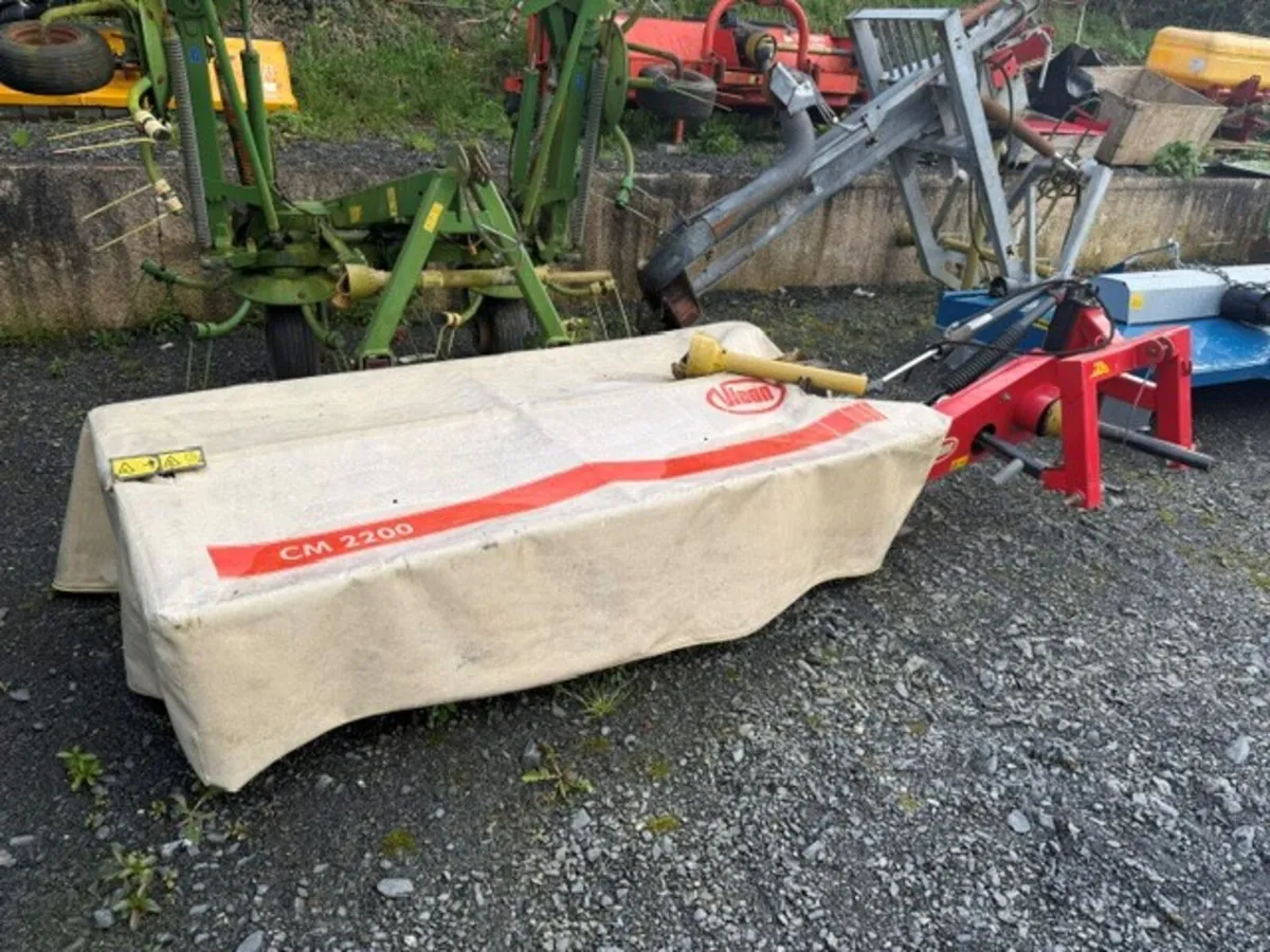 Used Vicon CM2200 7ft Disc mower - Image 2