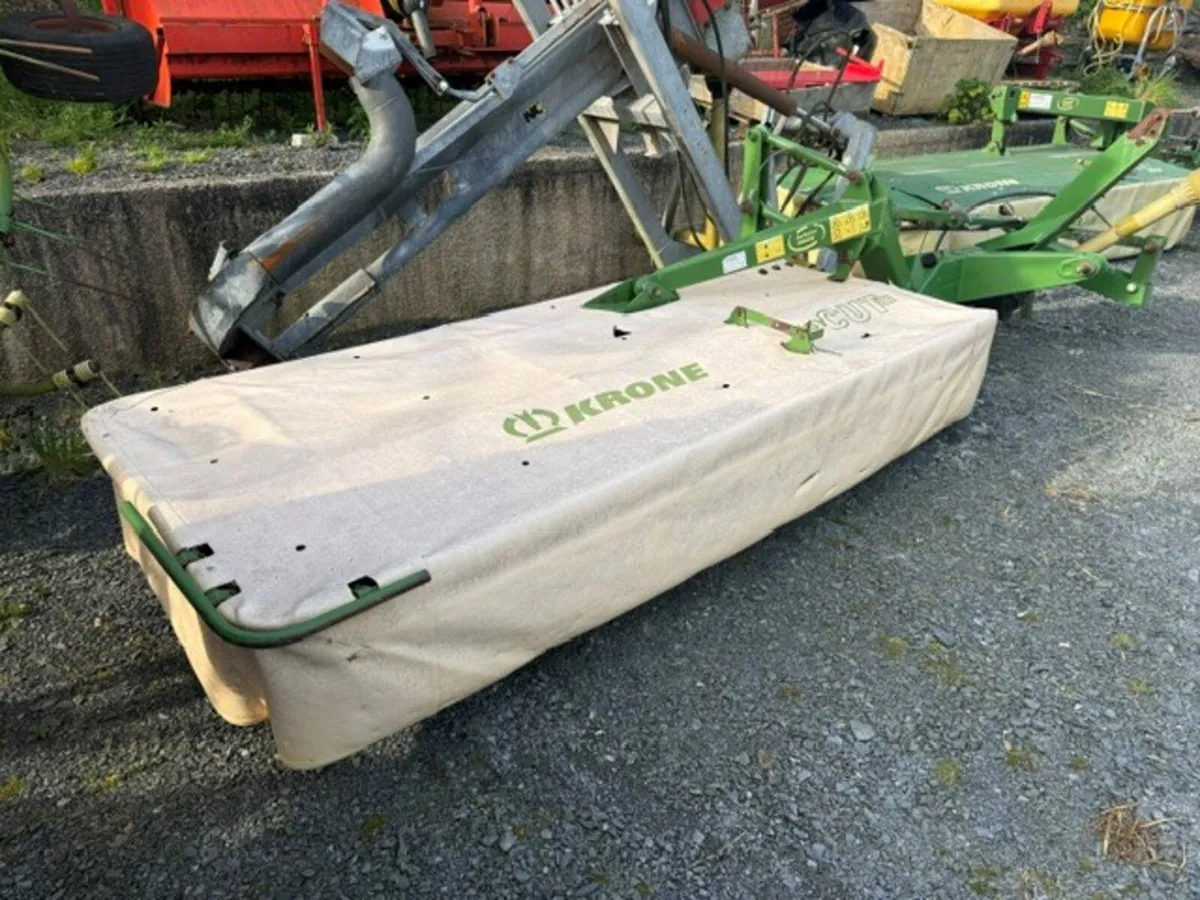Used Krone Easy Cut 280  9ft Disc Mower - Image 2