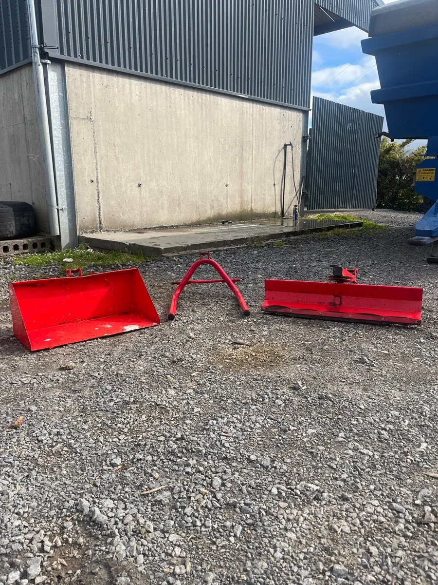 attachments for kids berg tractor go kart - Image 1