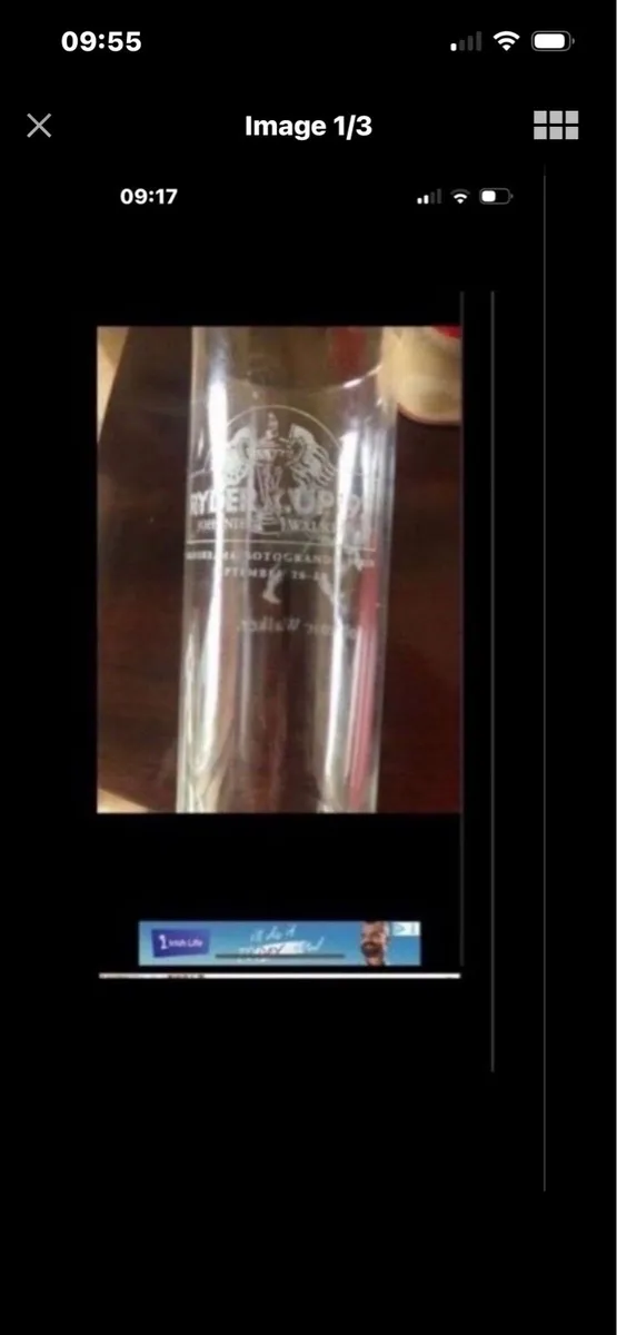 Ryder Cup glass 1997 - Image 2