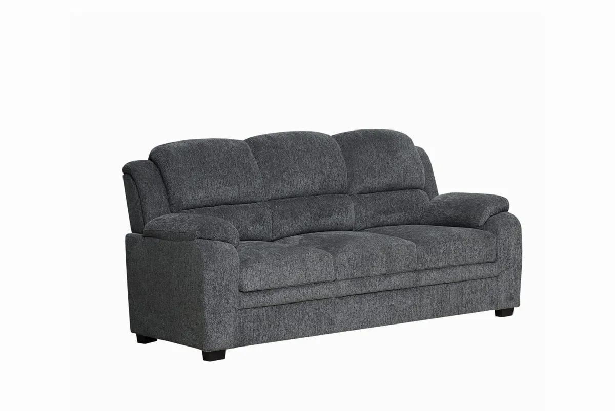 New 3+2 Grey Fabric Sofa Sets Only 750 - Image 1