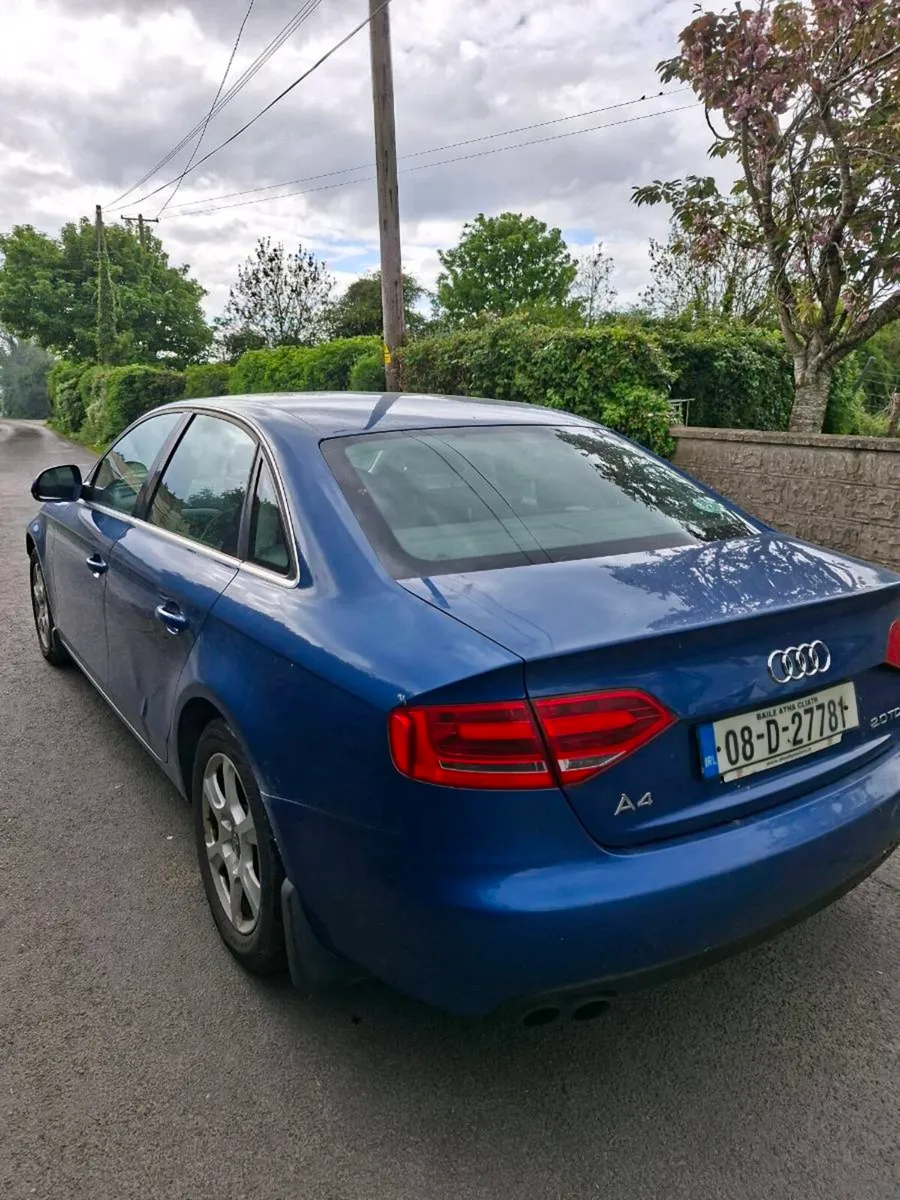 AUDI A4 2008 2 LITRE DIESEL - Image 4