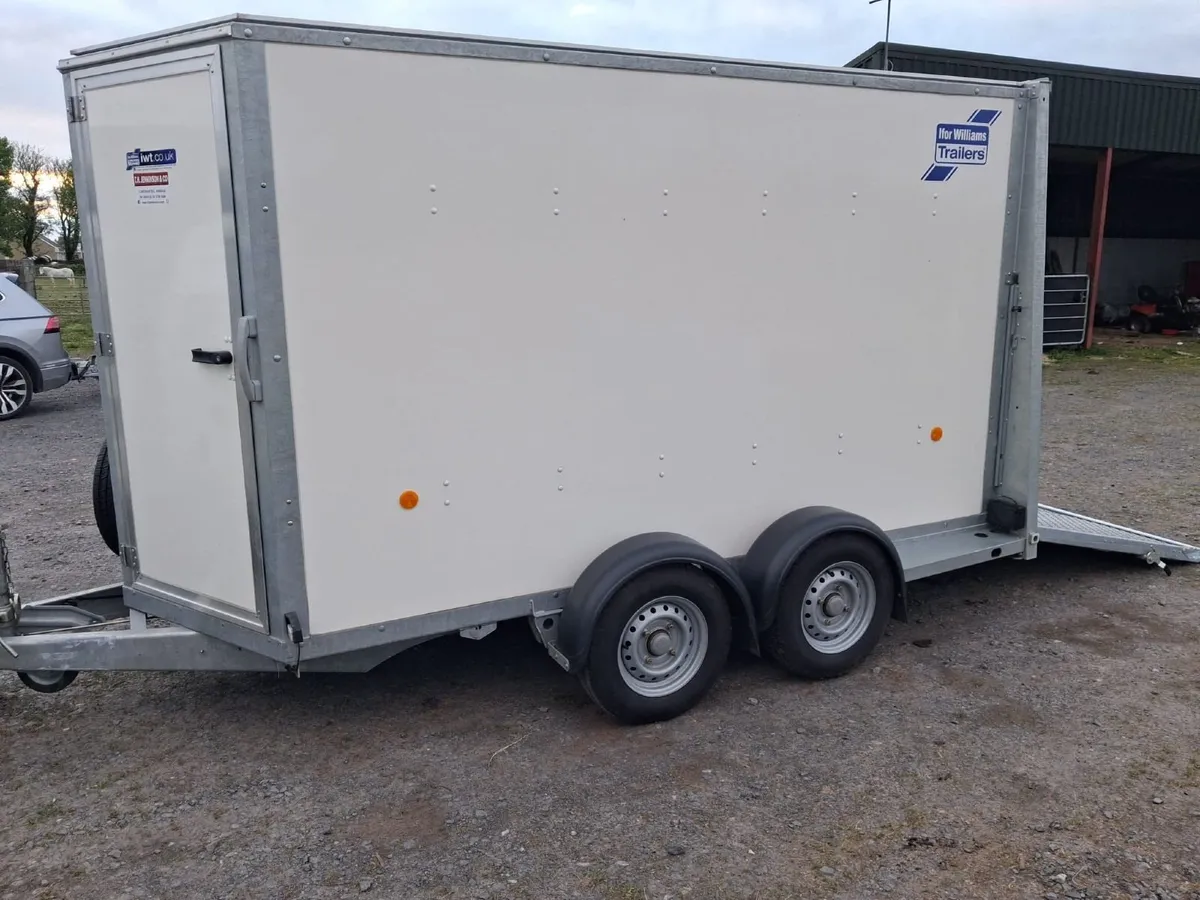 Ifor Williams Box Trailer - Image 1