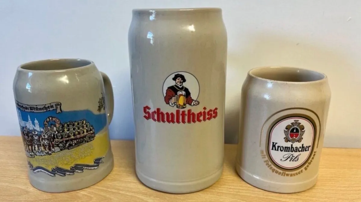 €50 for 9 vintage beer steins - Image 1