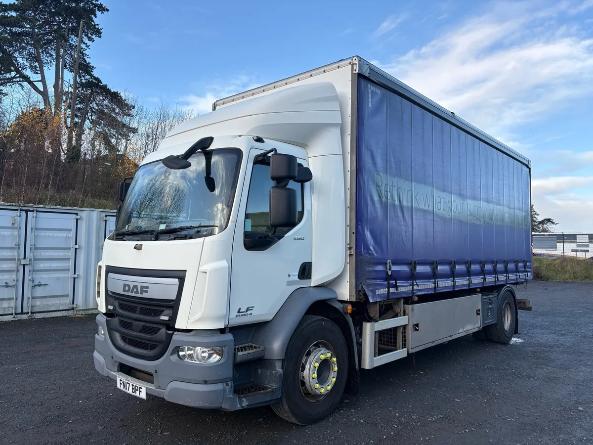 2017 Daf LF 260 Rigid Lorry Moffett Brackets - Image 2