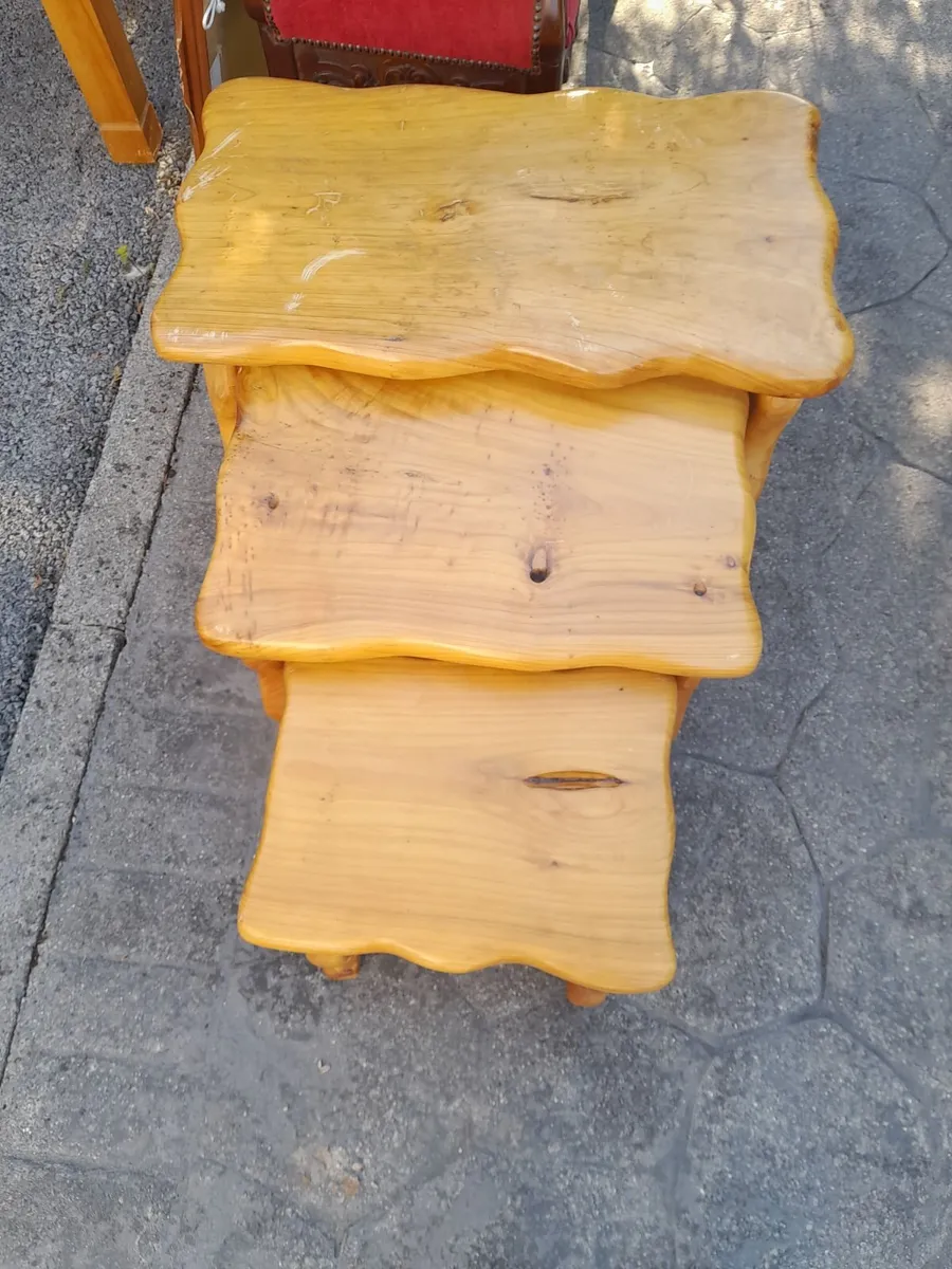 3 small table stack