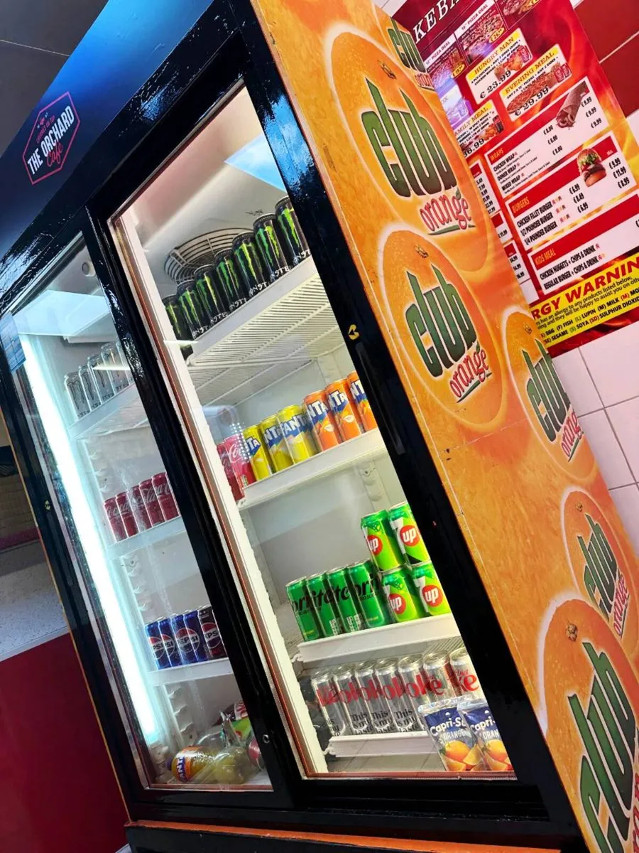 Commercial Double Glass Door Drinks Fridge – - Image 2
